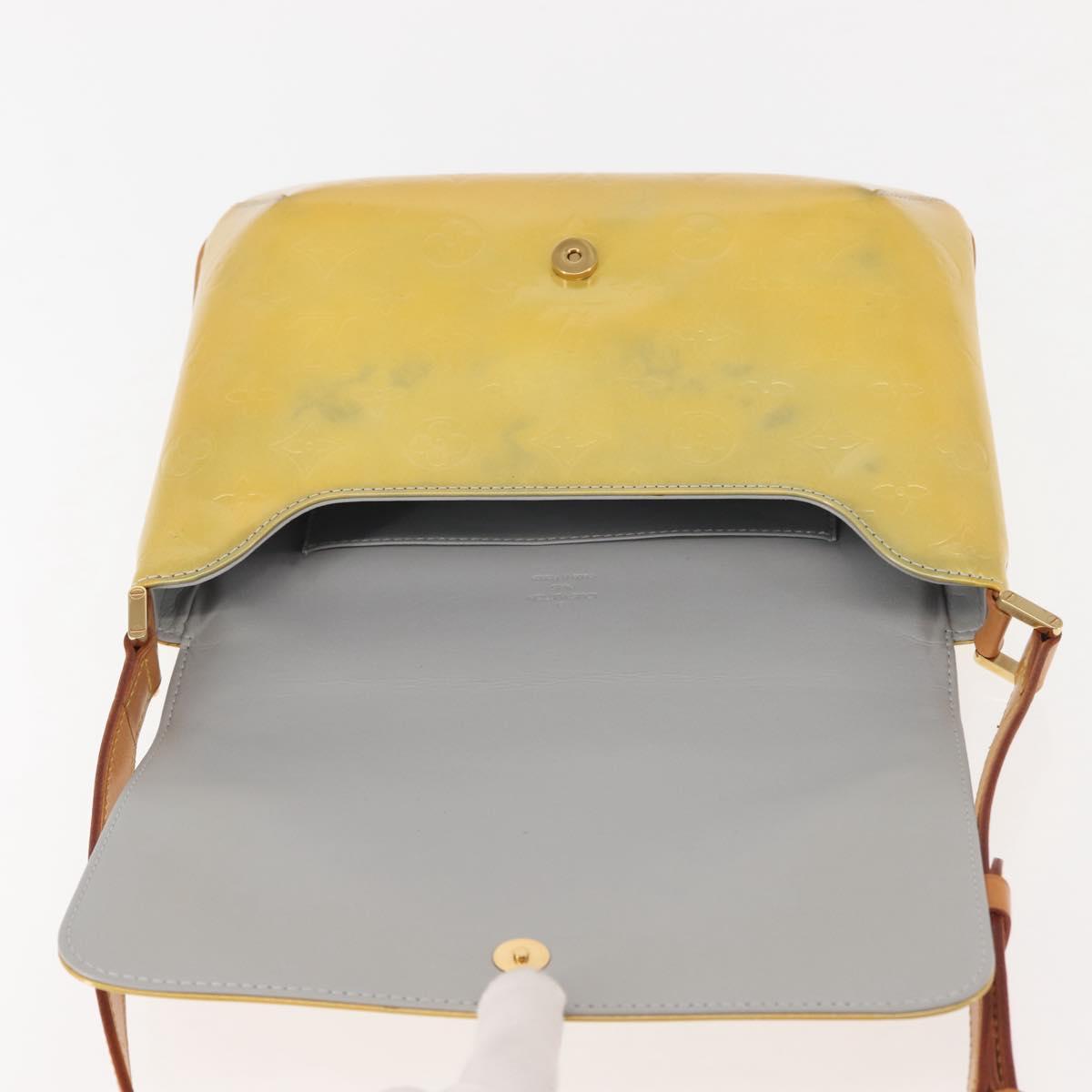 LOUIS VUITTON Monogram Vernis Thompson Street Bag Gris M91008 LV Auth 145734