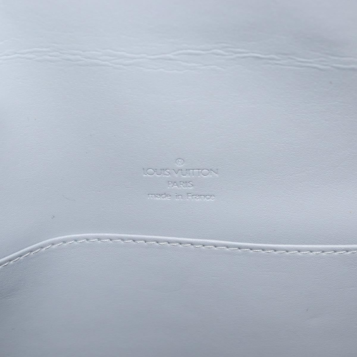 LOUIS VUITTON Monogram Vernis Thompson Street Bag Gris M91008 LV Auth 145734