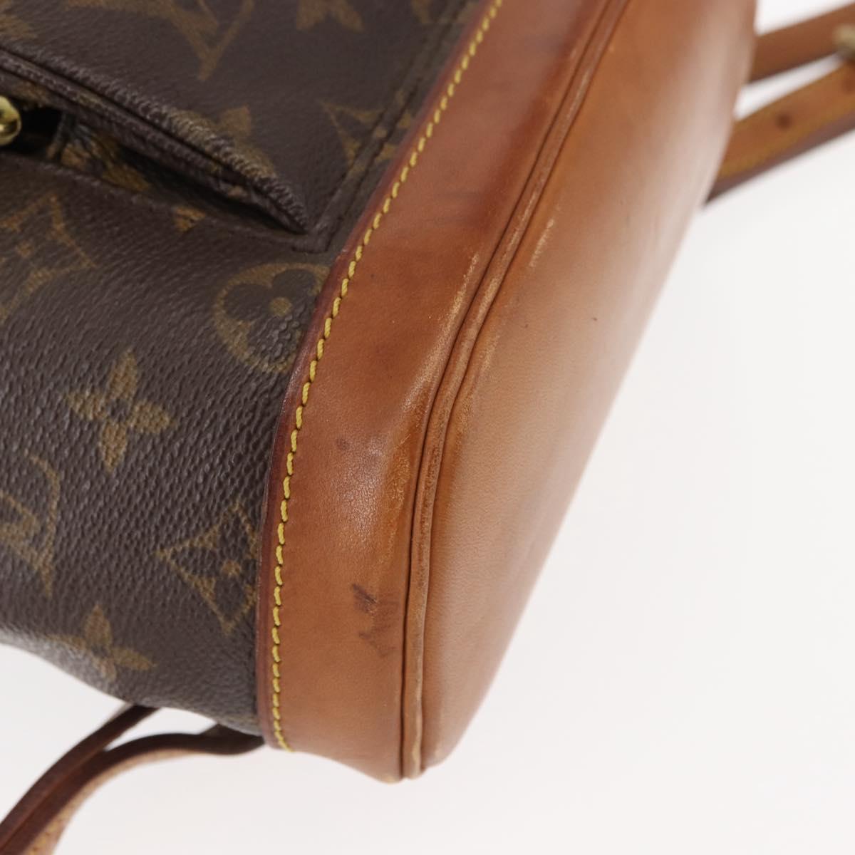 LOUIS VUITTON Monogram Montsouris PM Backpack M51137 LV Auth 145752