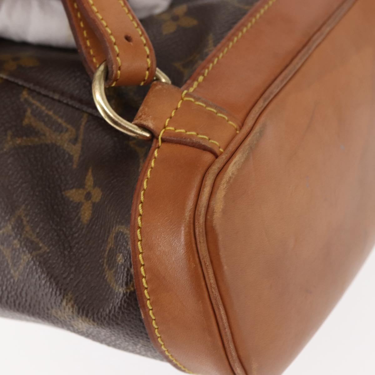 LOUIS VUITTON Monogram Montsouris PM Backpack M51137 LV Auth 145752
