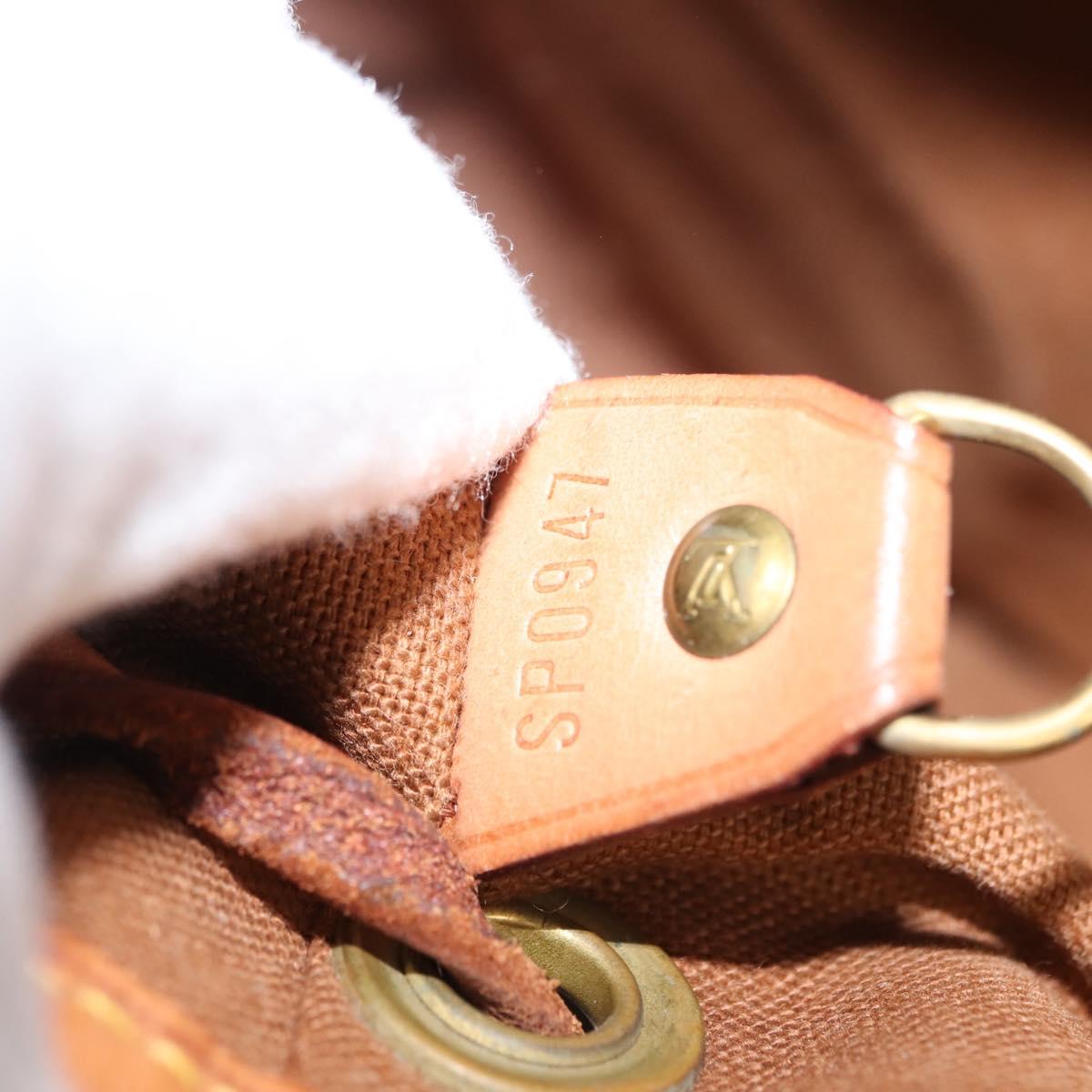 LOUIS VUITTON Monogram Montsouris PM Backpack M51137 LV Auth 145752