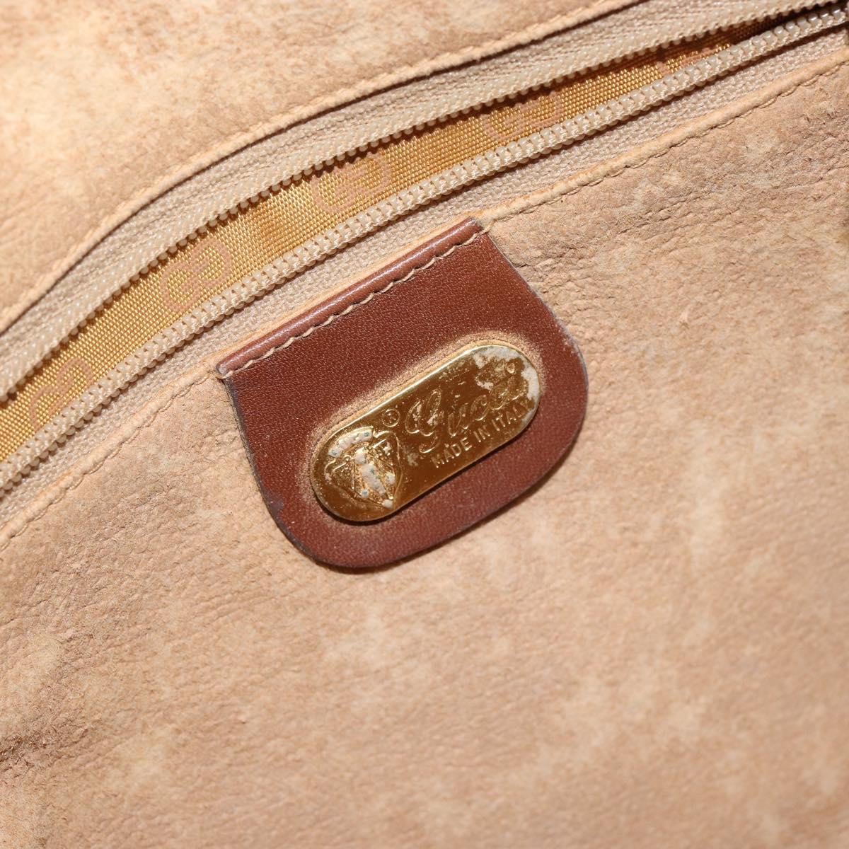 GUCCI Micro GG Supreme Pouch PVC Red Gold 007 115 4916 Auth 145767