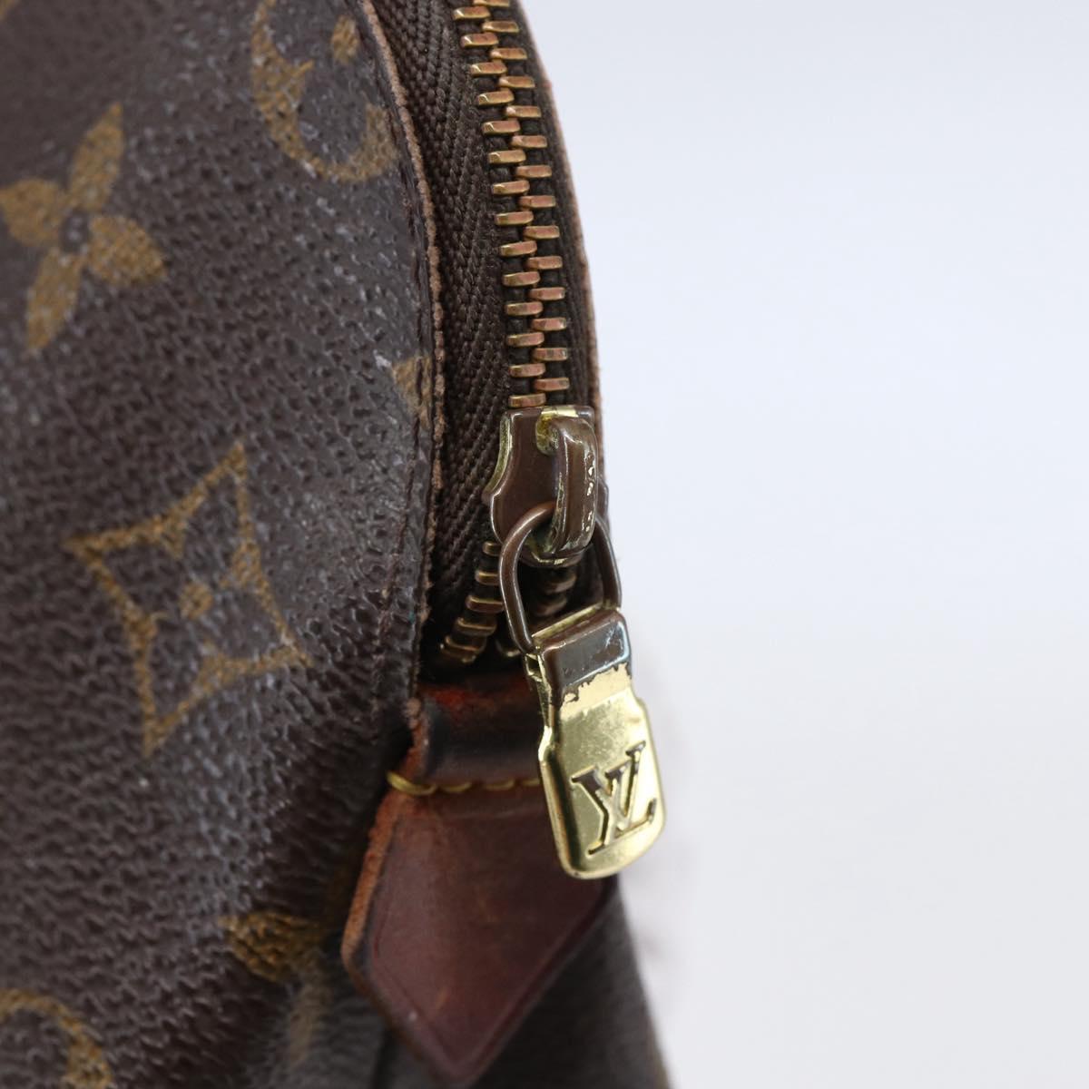 LOUIS VUITTON Monogram Pochette Cosmetic PM Pouch M43998 LV Auth 145780
