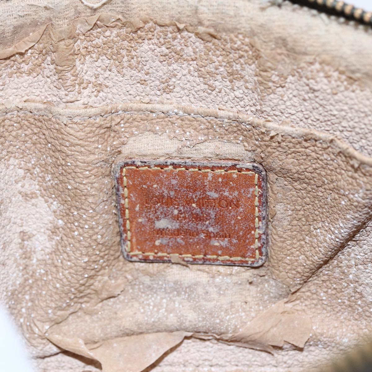 LOUIS VUITTON Monogram Pochette Cosmetic PM Pouch M43998 LV Auth 145780