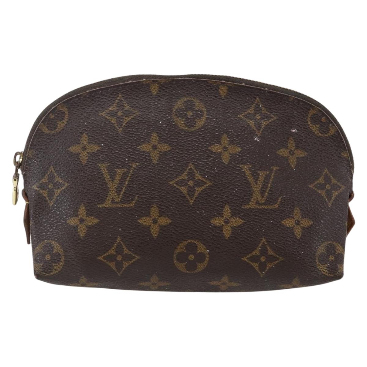 LOUIS VUITTON Monogram Pochette Cosmetic PM Pouch M43998 LV Auth 145780