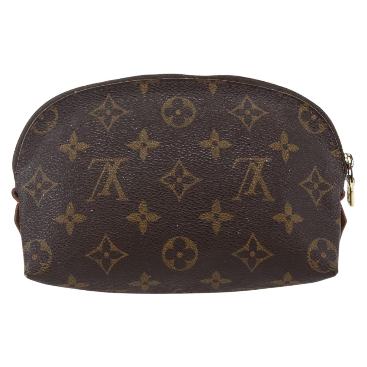 LOUIS VUITTON Monogram Pochette Cosmetic PM Pouch M43998 LV Auth 145780
