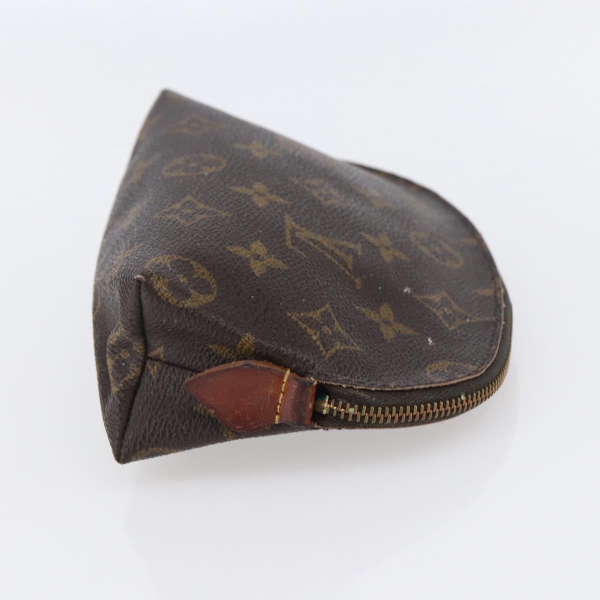 LOUIS VUITTON Monogram Pochette Cosmetic PM Pouch M43998 LV Auth 145780