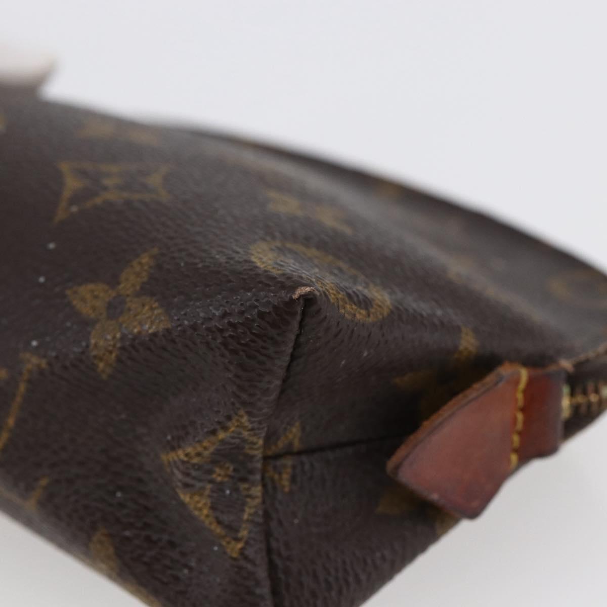 LOUIS VUITTON Monogram Pochette Cosmetic PM Pouch M43998 LV Auth 145780