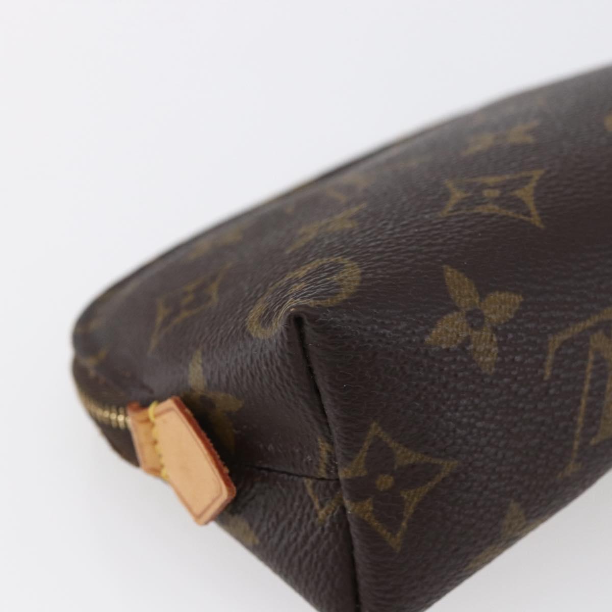 LOUIS VUITTON Monogram Pochette Cosmetic PM Pouch M43998 LV Auth 145781