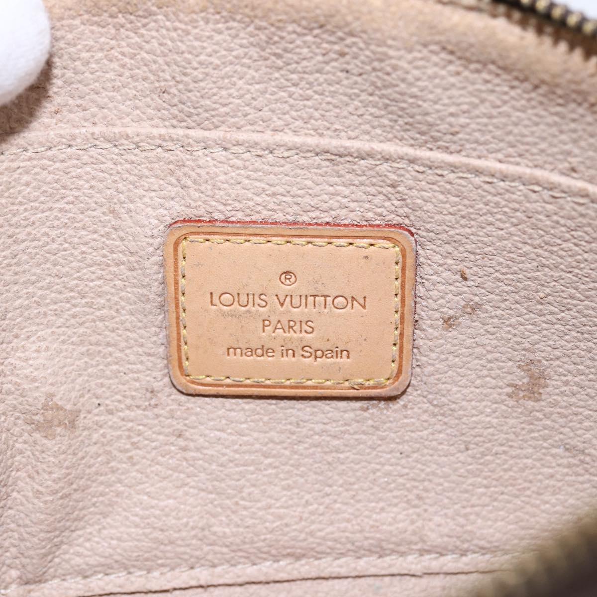 LOUIS VUITTON Monogram Pochette Cosmetic PM Pouch M43998 LV Auth 145781