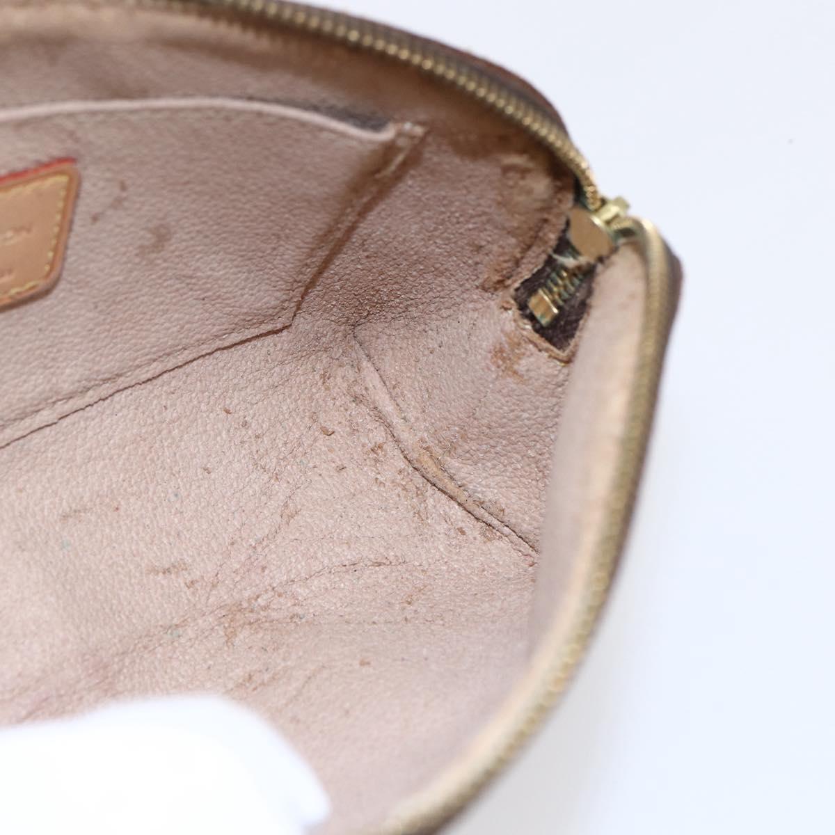 LOUIS VUITTON Monogram Pochette Cosmetic PM Pouch M43998 LV Auth 145781