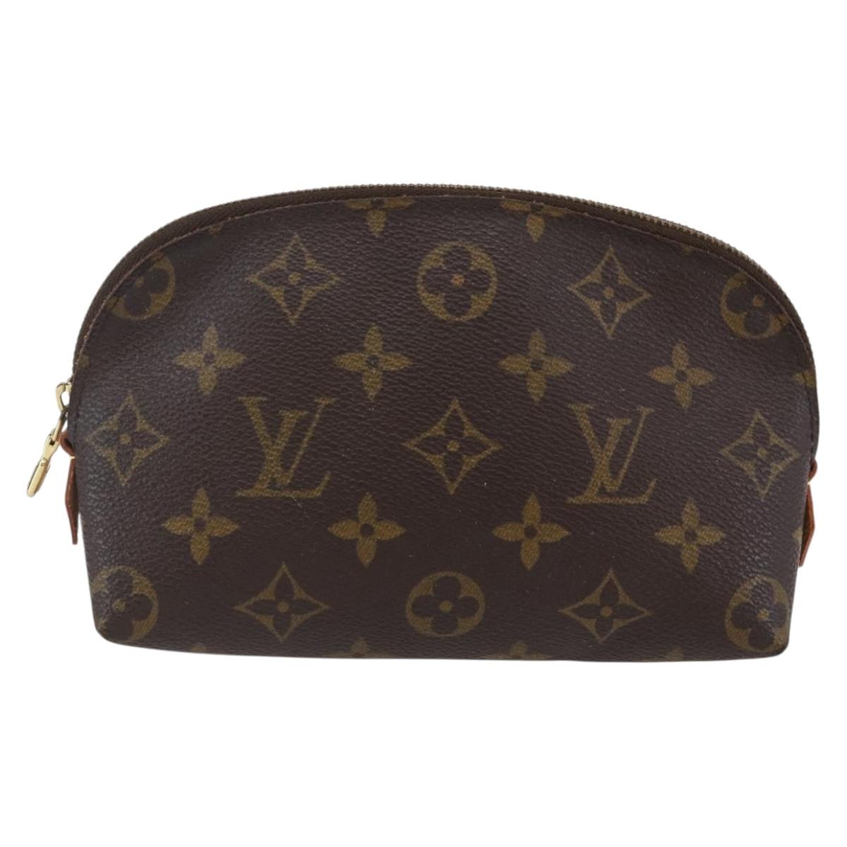 LOUIS VUITTON Monogram Pochette Cosmetic PM Pouch M43998 LV Auth 145781