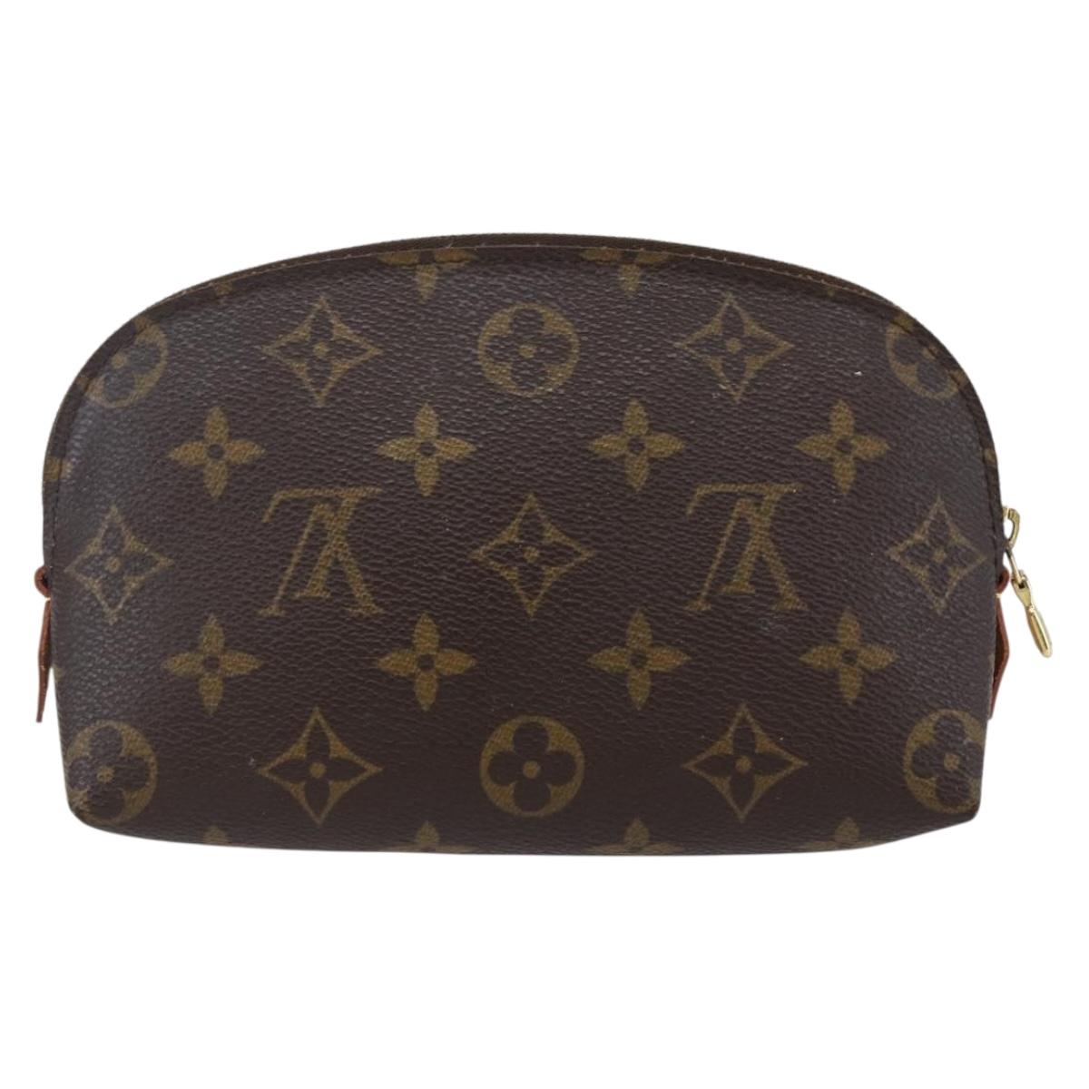 LOUIS VUITTON Monogram Pochette Cosmetic PM Pouch M43998 LV Auth 145781