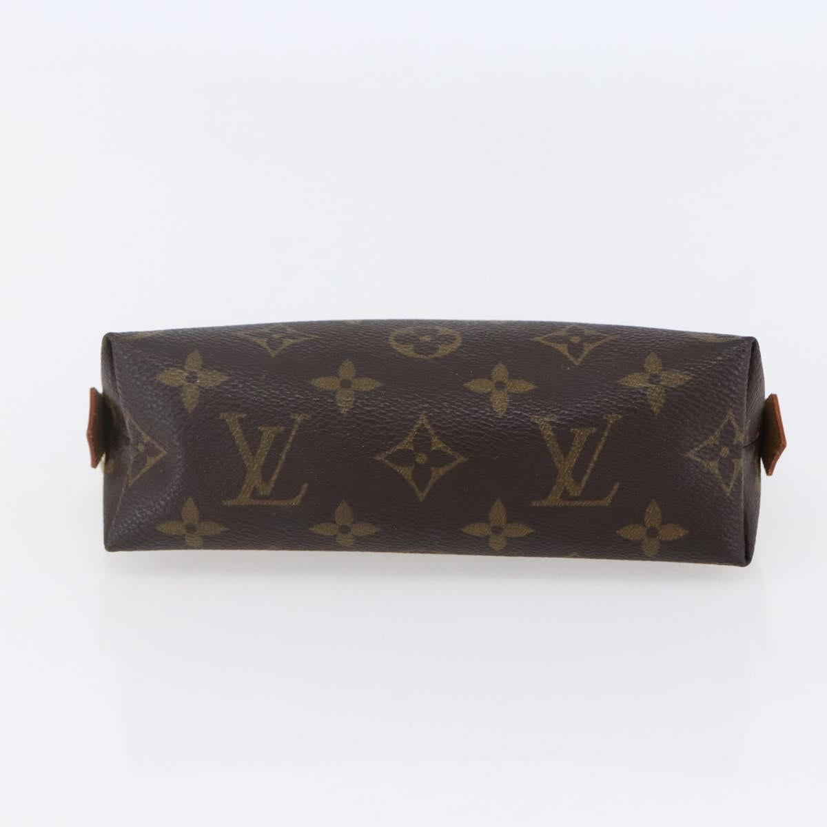 LOUIS VUITTON Monogram Pochette Cosmetic PM Pouch M43998 LV Auth 145781