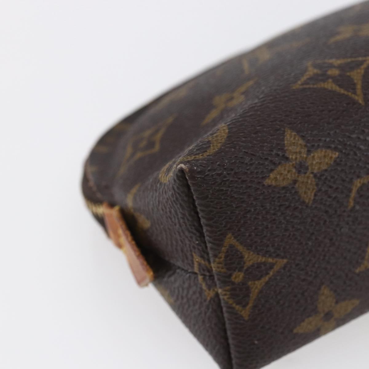 LOUIS VUITTON Monogram Pochette Cosmetic PM Pouch M43998 LV Auth 145782