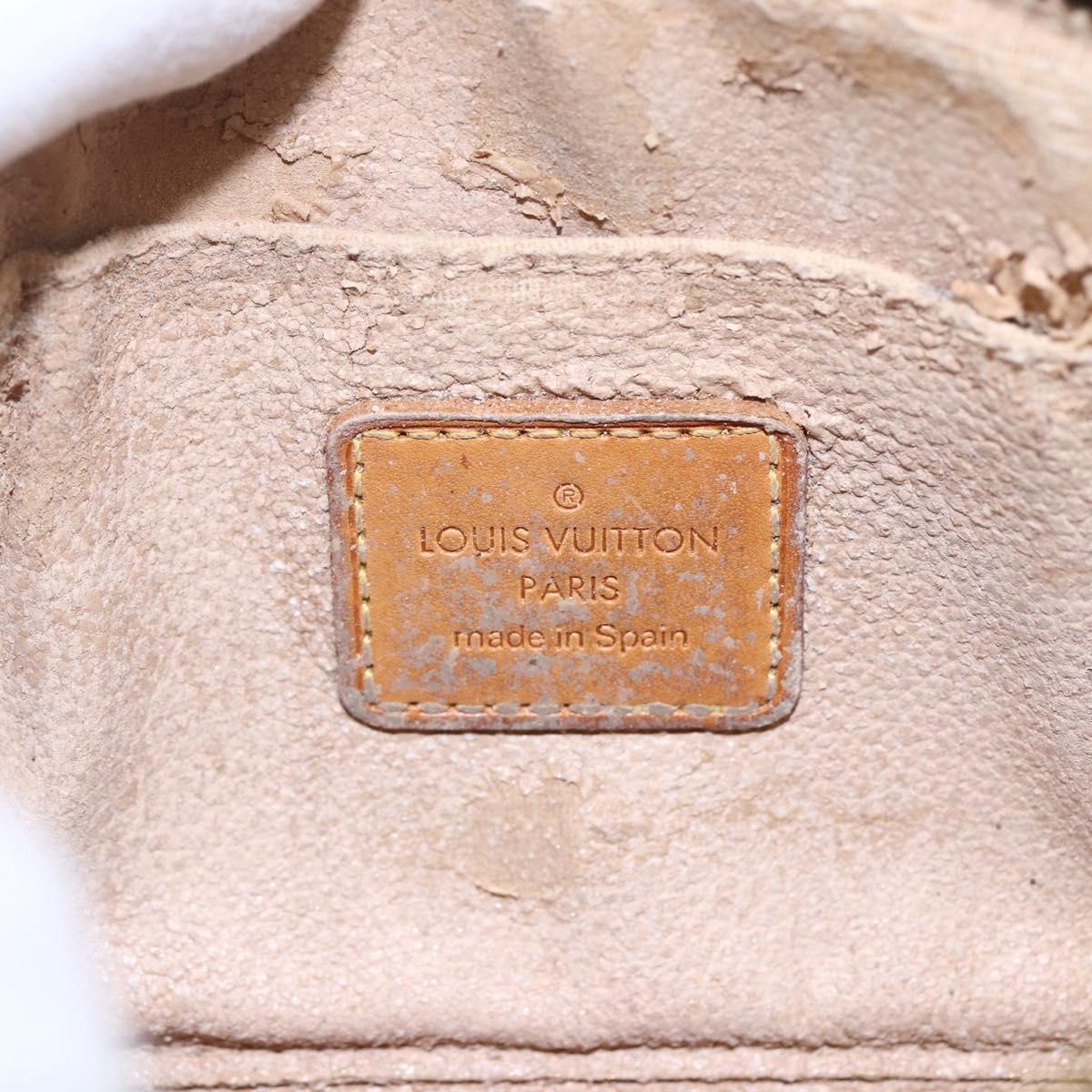 LOUIS VUITTON Monogram Pochette Cosmetic PM Pouch M43998 LV Auth 145782