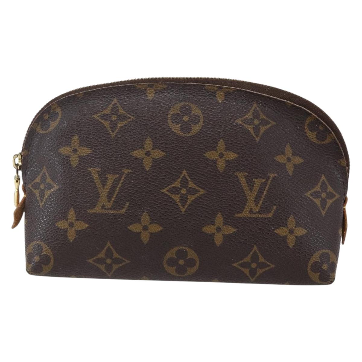 LOUIS VUITTON Monogram Pochette Cosmetic PM Pouch M43998 LV Auth 145782