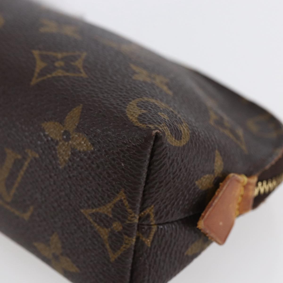 LOUIS VUITTON Monogram Pochette Cosmetic PM Pouch M43998 LV Auth 145782