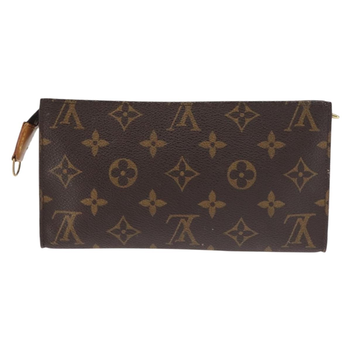 LOUIS VUITTON Monogram Bucket GM Accessory Pouch LV Auth 145784