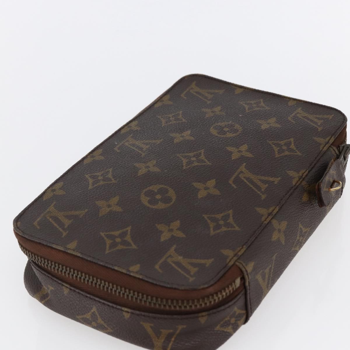 LOUIS VUITTON Monogram Posh Monte Carlo Jewelry Box M47350 LV Auth 145786