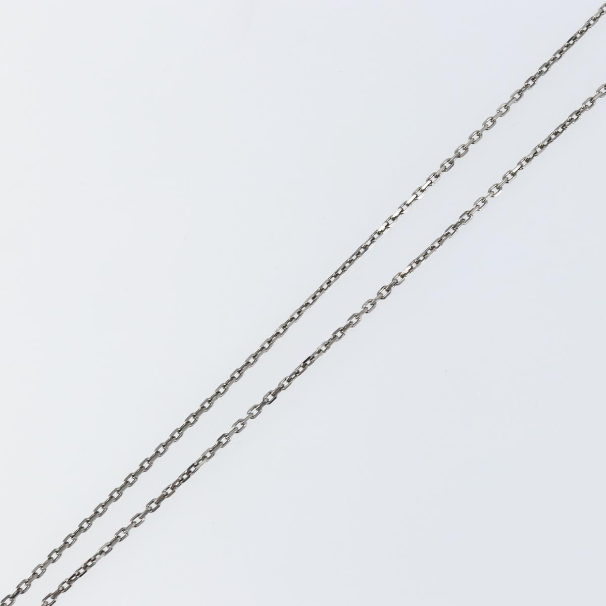 LOUIS VUITTON Collier Arc LV Printed Initials City Necklace M68262 Auth 145795