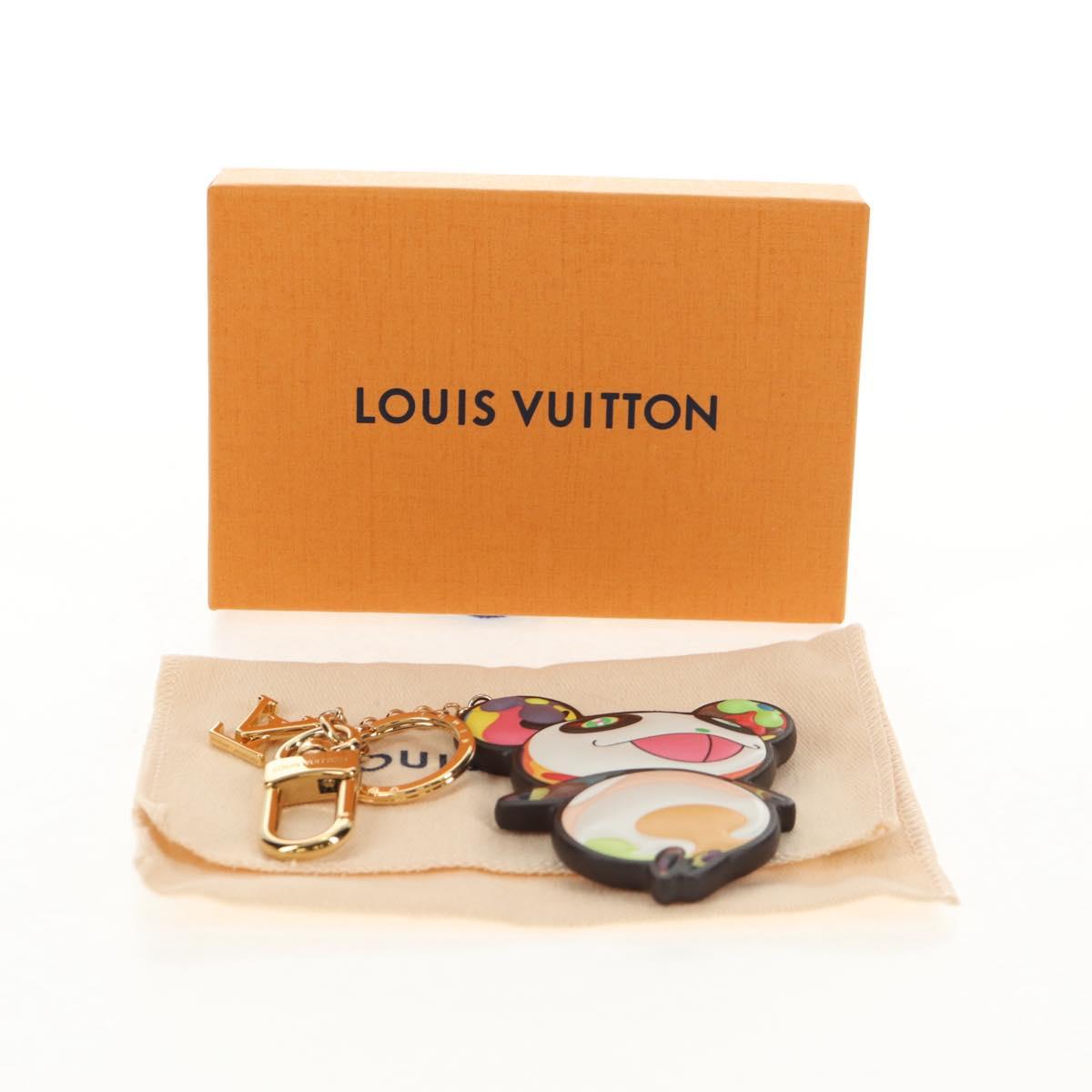 LOUIS VUITTON LV × TM Super Flat Monogram Key Holder M02467 LV Auth 145798M