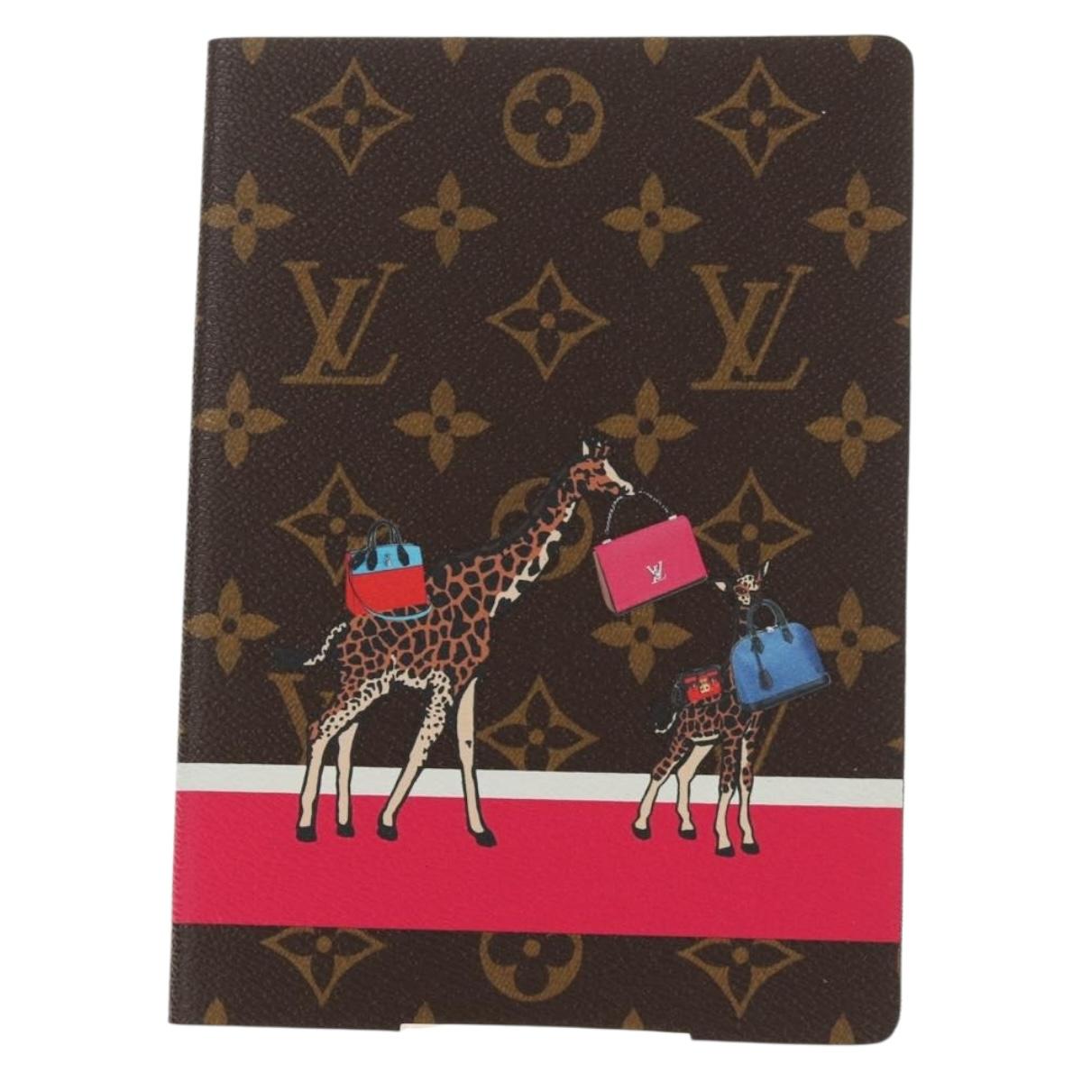 LOUIS VUITTON Monogram Kaye Clemence Note Cover GI0767 LV Auth 145799A