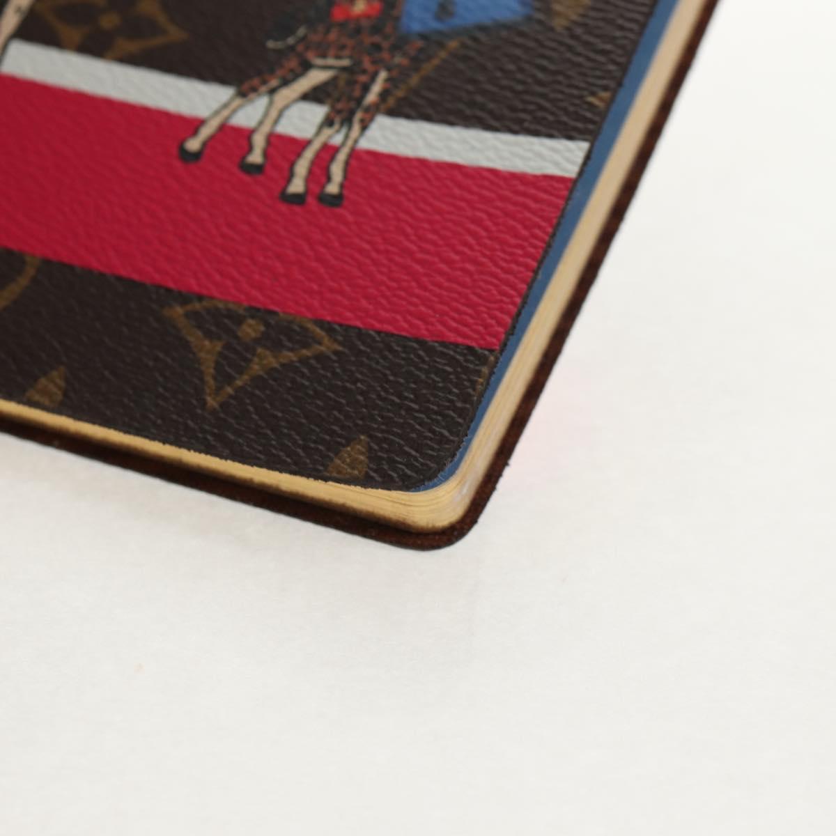 LOUIS VUITTON Monogram Kaye Clemence Note Cover GI0767 LV Auth 145799A