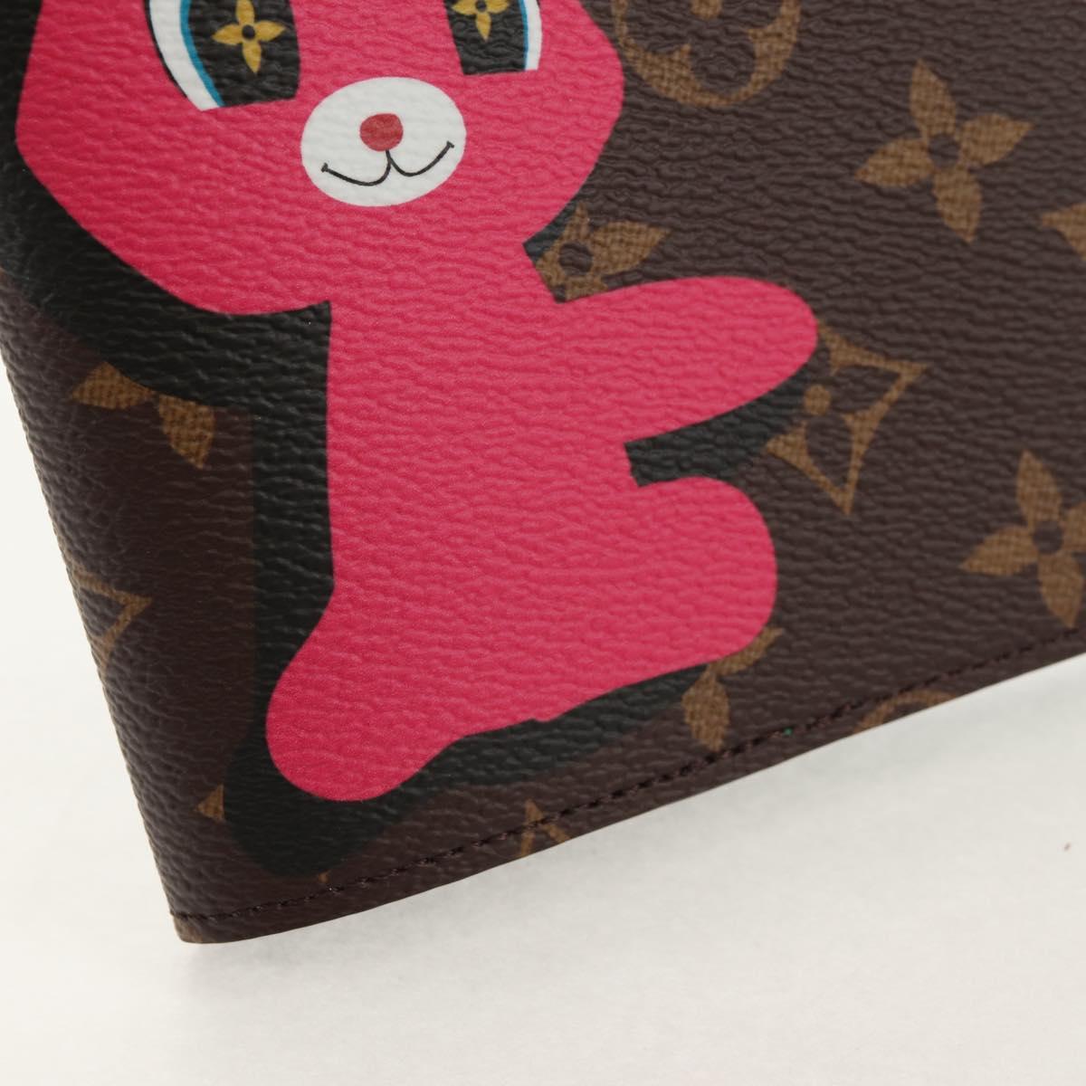LOUIS VUITTON Monogram Notebook Cover MM Emily Note Cover GI1114 Auth 145803SAM