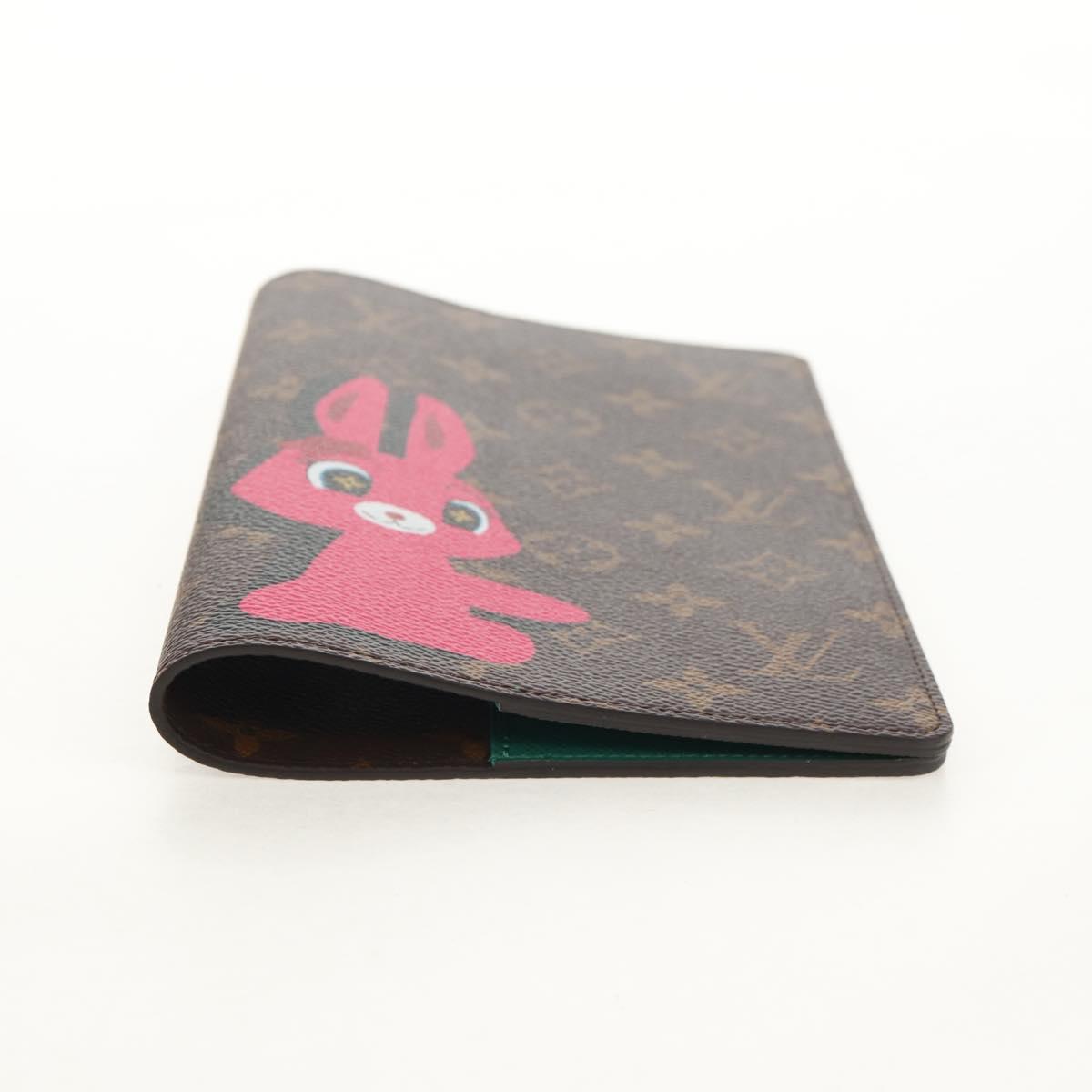 LOUIS VUITTON Monogram Notebook Cover MM Emily Note Cover GI1114 Auth 145803SAM