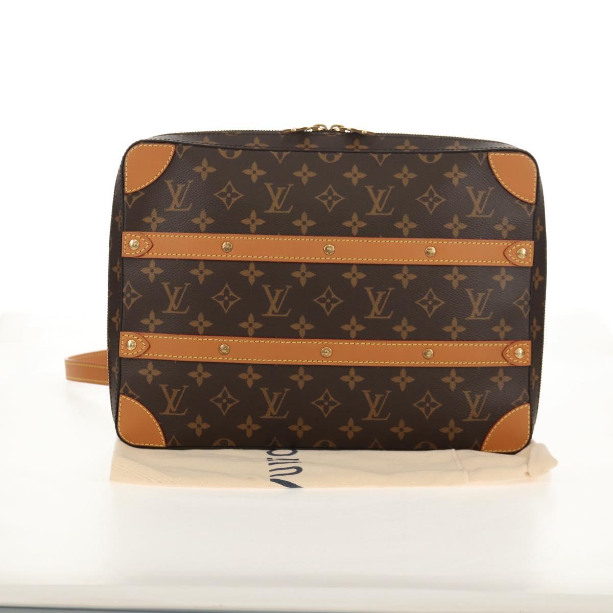 LOUIS VUITTON Monogram Soft Trunk Messenger MM Bag M68494 LV Auth 145804SAM