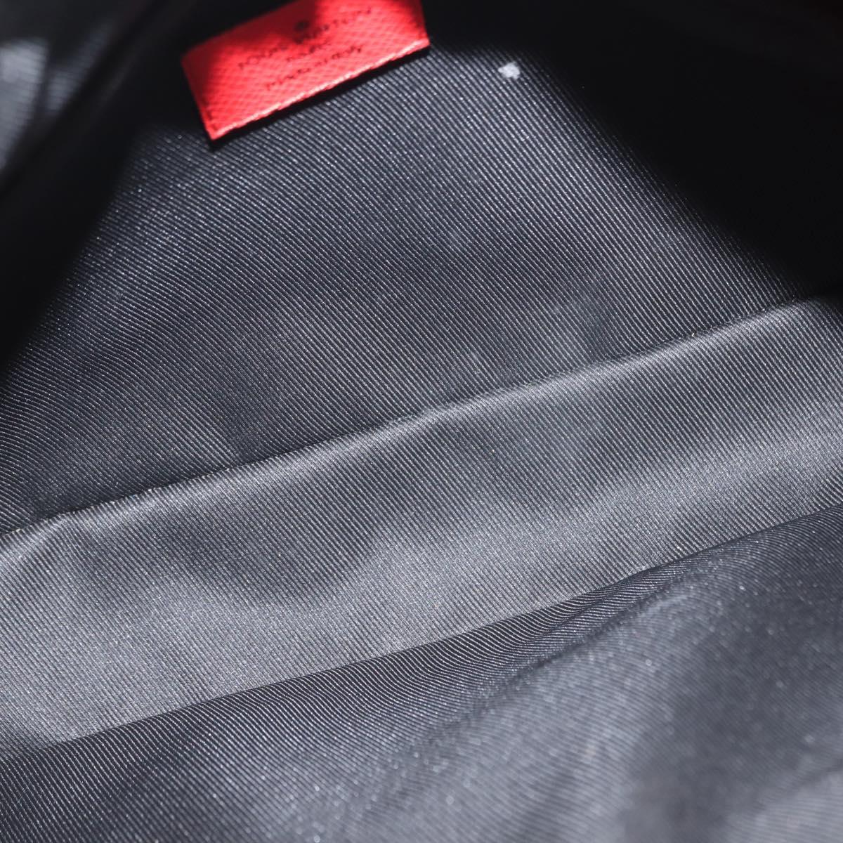 LOUIS VUITTON Taigalama Outdoor Messenger PM Bag Rouge M30821 LV Auth 145805