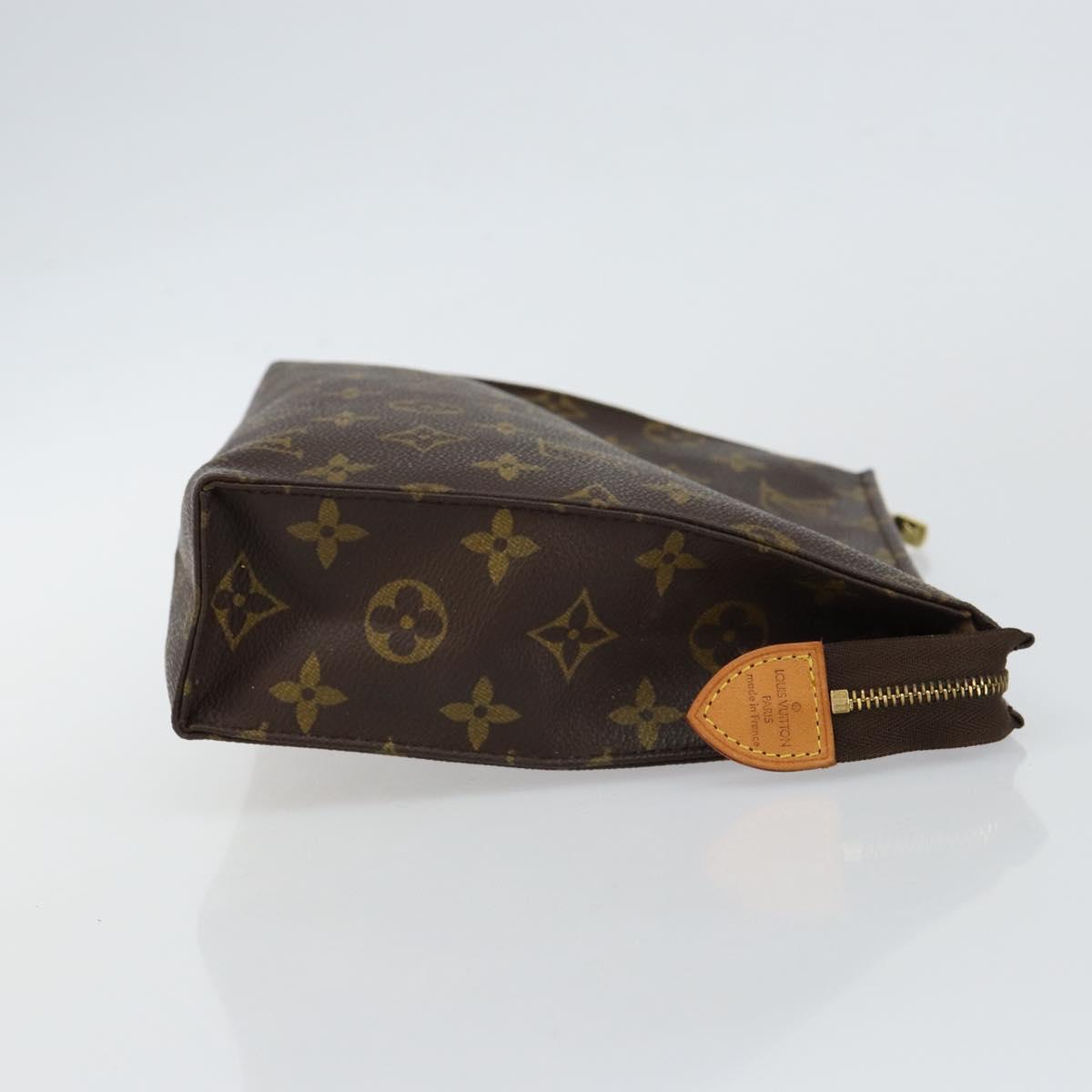 LOUIS VUITTON Monogram Poche Toilette 26 Pouch M47542 LV Auth 145807
