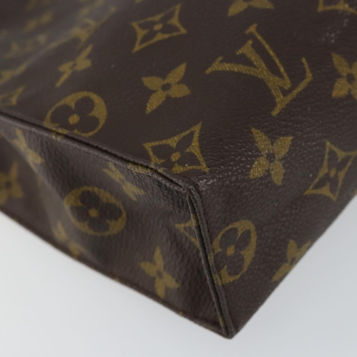 LOUIS VUITTON Monogram Poche Toilette 26 Pouch M47542 LV Auth 145807