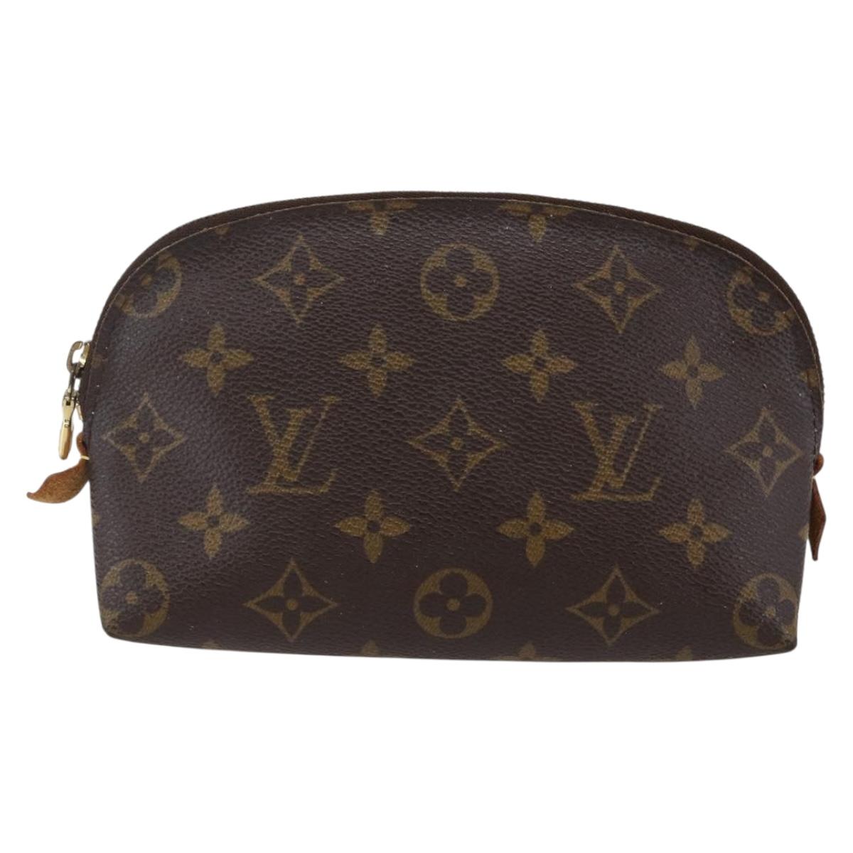 LOUIS VUITTON Monogram Pochette Cosmetic PM Pouch M43998 LV Auth 145809