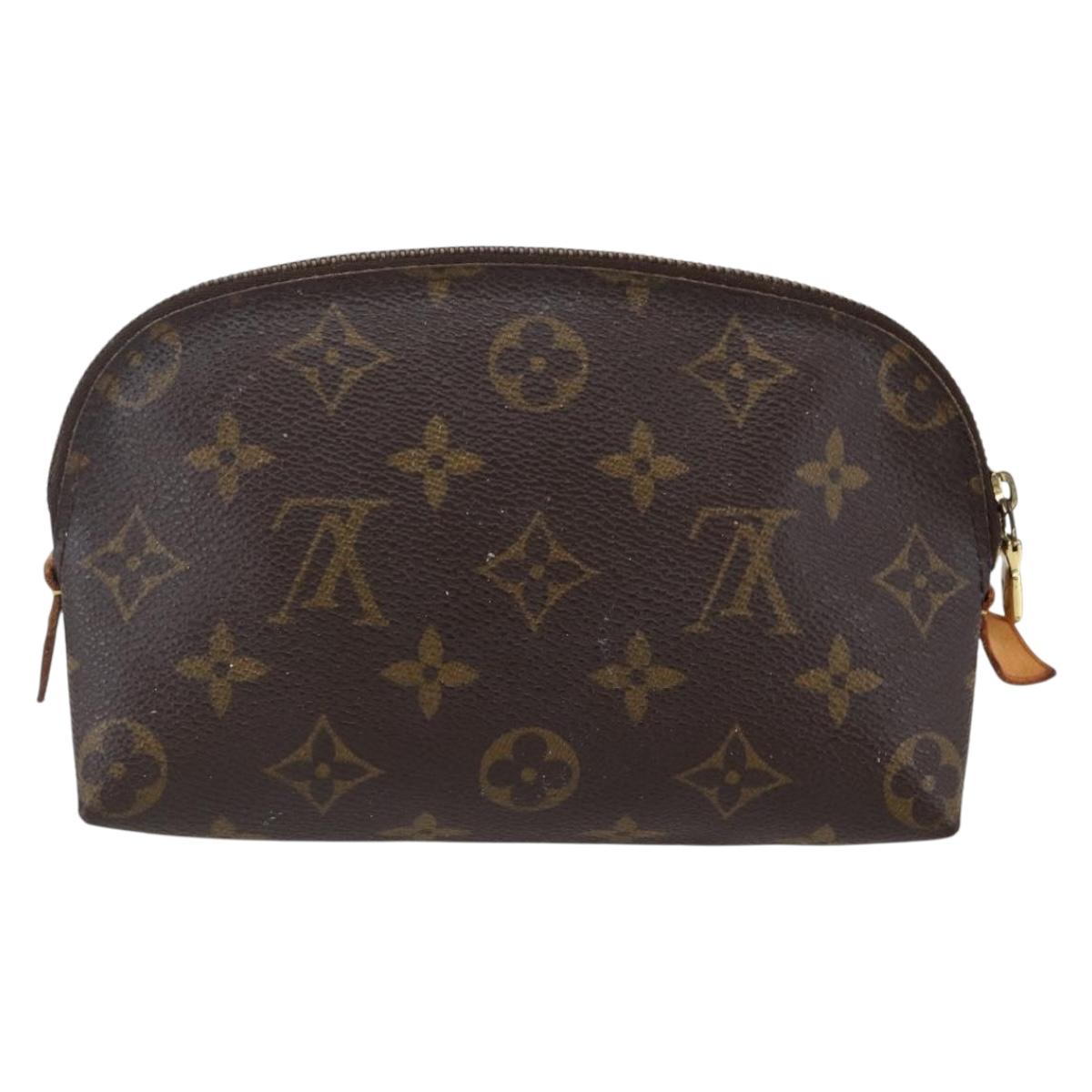 LOUIS VUITTON Monogram Pochette Cosmetic PM Pouch M43998 LV Auth 145809