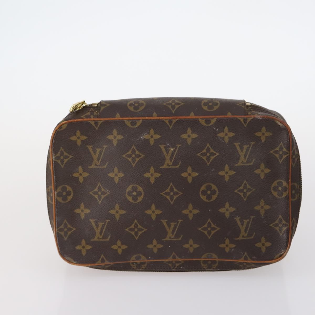 LOUIS VUITTON Monogram Taiga Pouch Clutch Bag 3Set LV Auth 145817