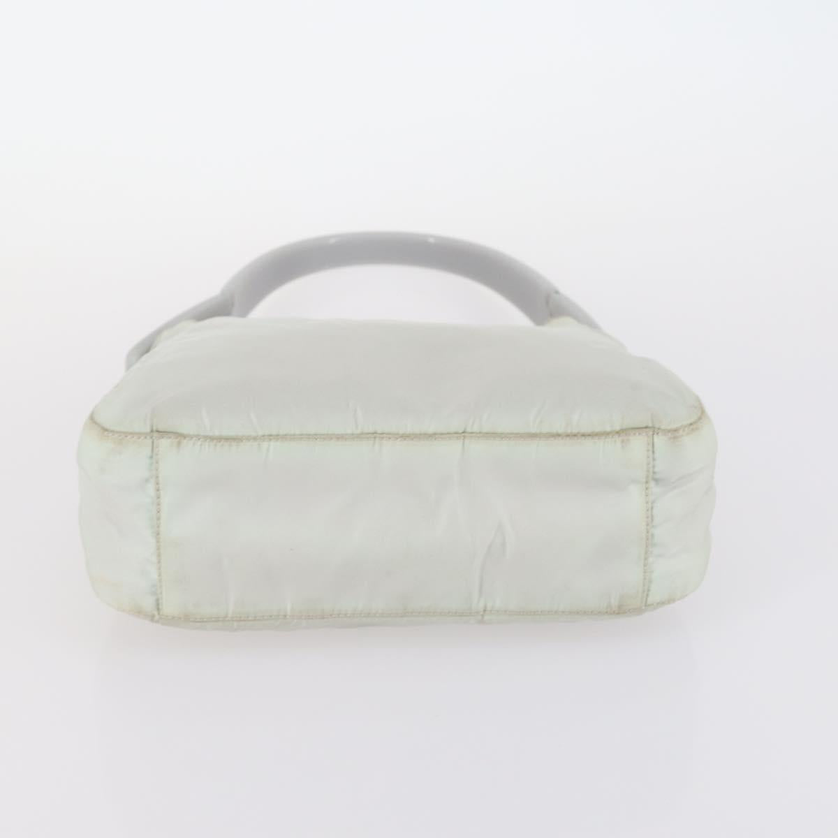 Ferragamo Cartier PRADA hand Bag Nylon Leather 3Set Brown gray Auth 145818