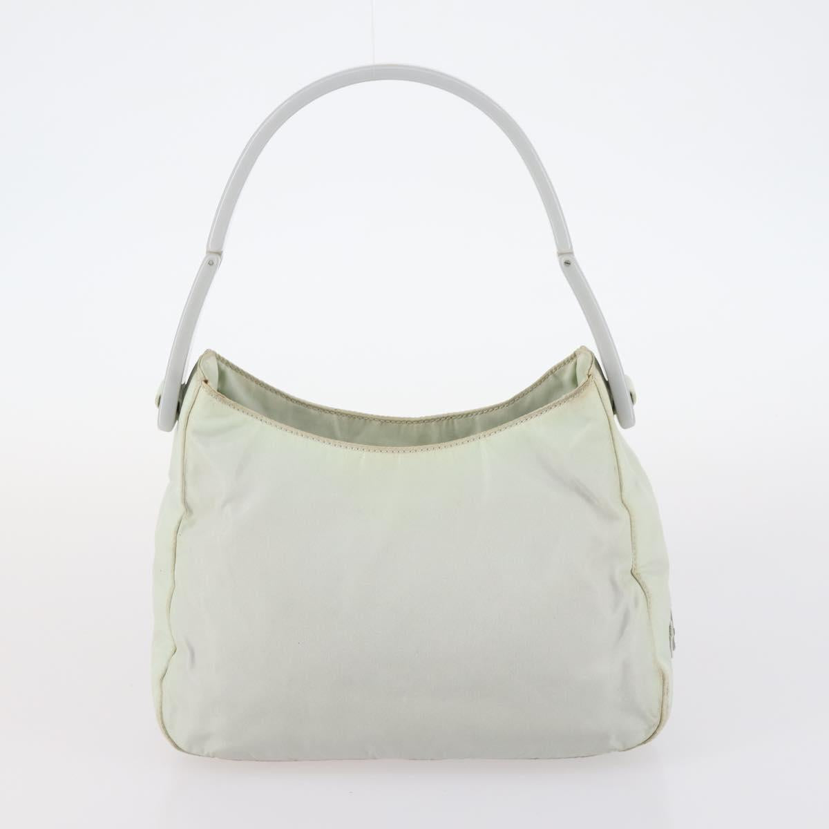 Ferragamo Cartier PRADA hand Bag Nylon Leather 3Set Brown gray Auth 145818