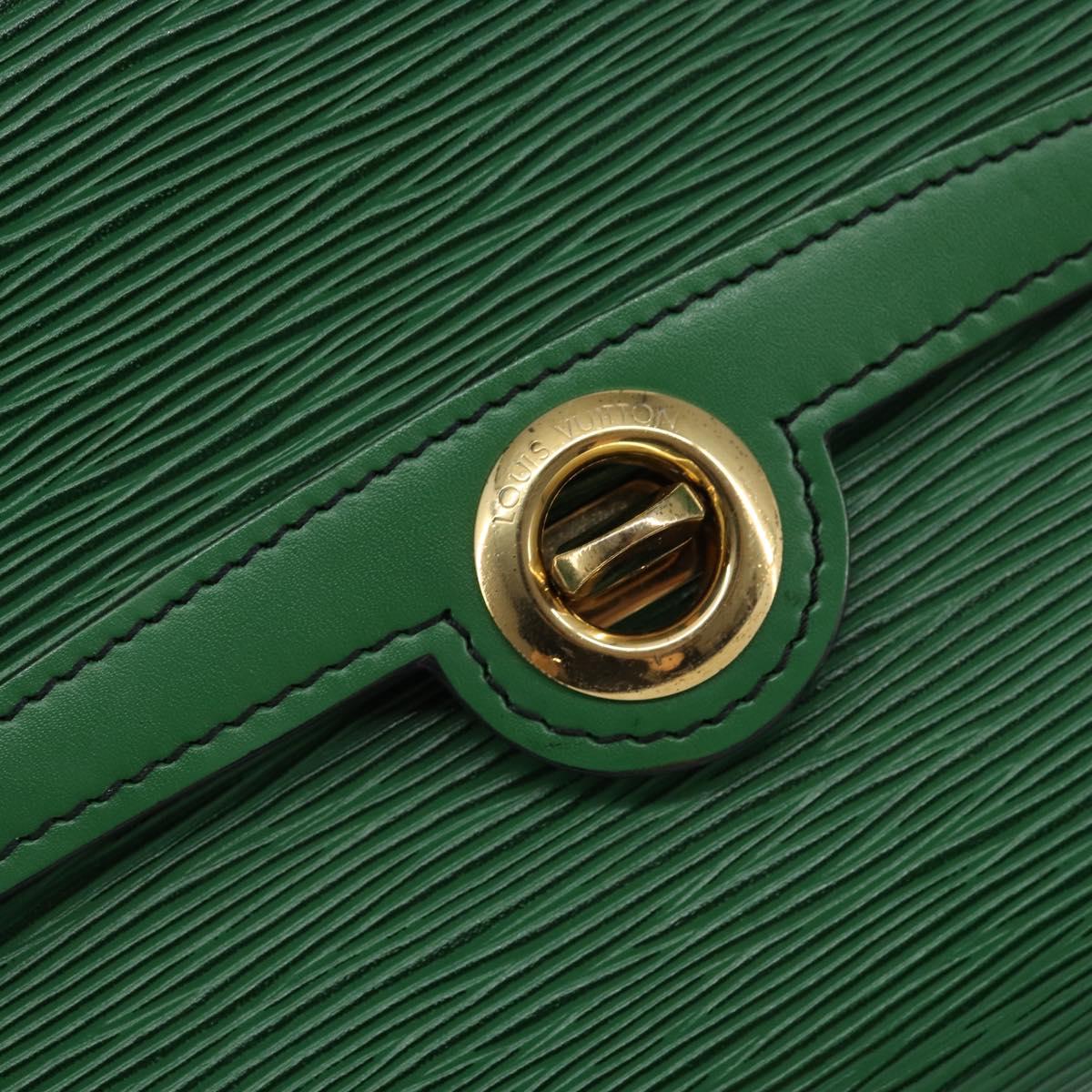 LOUIS VUITTON Epi Pochette Arche Shoulder Bag Green M52574 LV Auth 145832