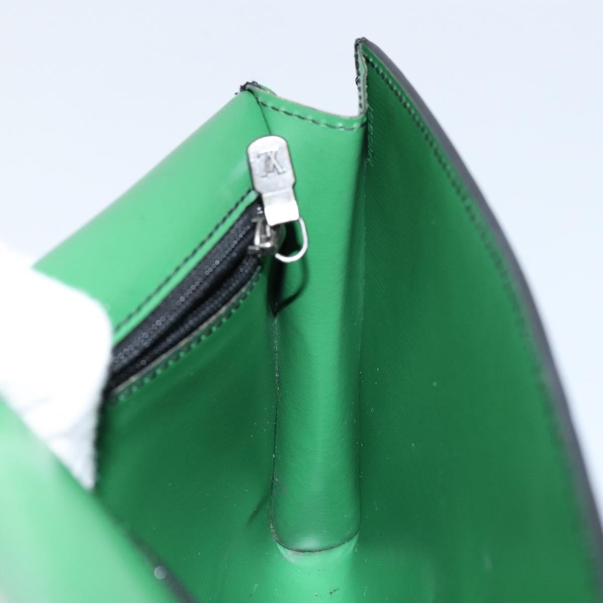 LOUIS VUITTON Epi Pochette Arche Shoulder Bag Green M52574 LV Auth 145832