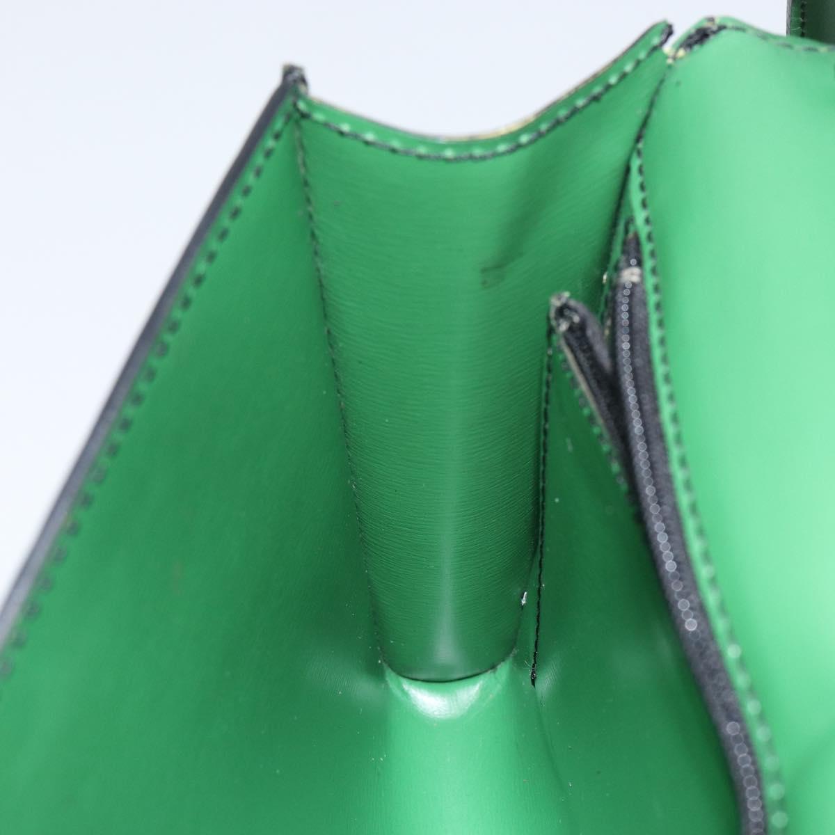 LOUIS VUITTON Epi Pochette Arche Shoulder Bag Green M52574 LV Auth 145832