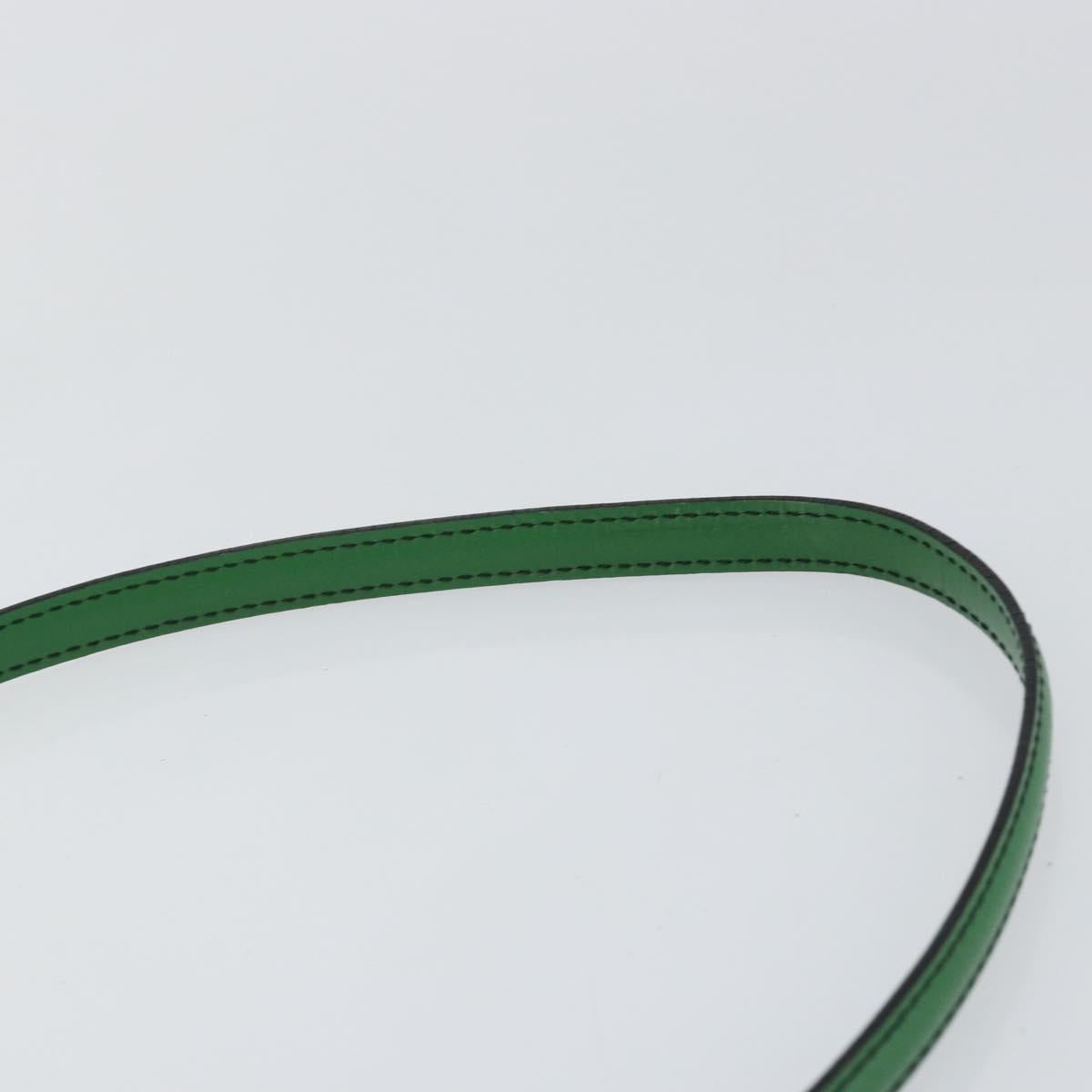 LOUIS VUITTON Epi Pochette Arche Shoulder Bag Green M52574 LV Auth 145832