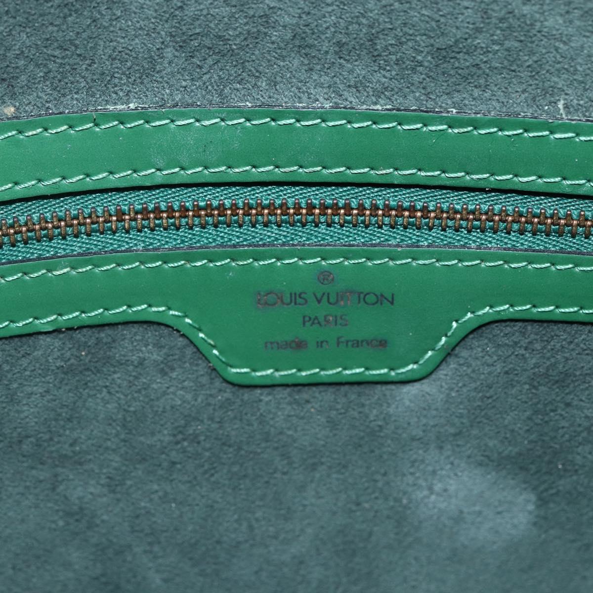LOUIS VUITTON Epi Lussac Shoulder Bag Green M52284 LV Auth 145833
