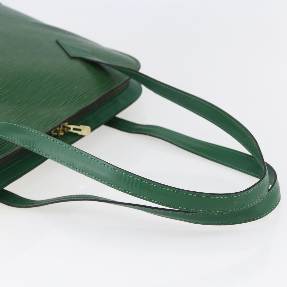 LOUIS VUITTON Epi Lussac Shoulder Bag Green M52284 LV Auth 145833