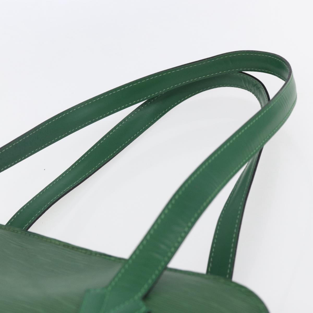 LOUIS VUITTON Epi Lussac Shoulder Bag Green M52284 LV Auth 145833