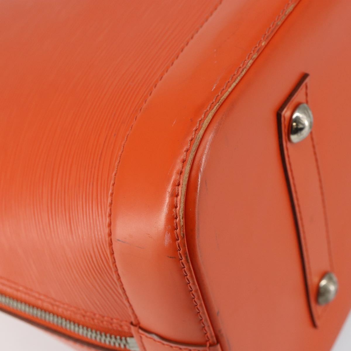LOUIS VUITTON Epi Alma GM Hand Bag Orange Pimon M40633 LV Auth 145834