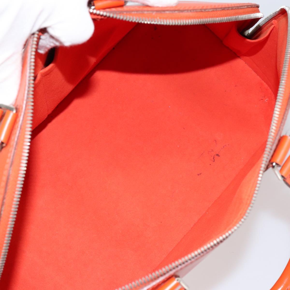 LOUIS VUITTON Epi Alma GM Hand Bag Orange Pimon M40633 LV Auth 145834
