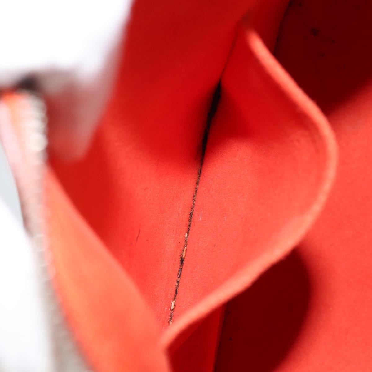 LOUIS VUITTON Epi Alma GM Hand Bag Orange Pimon M40633 LV Auth 145834