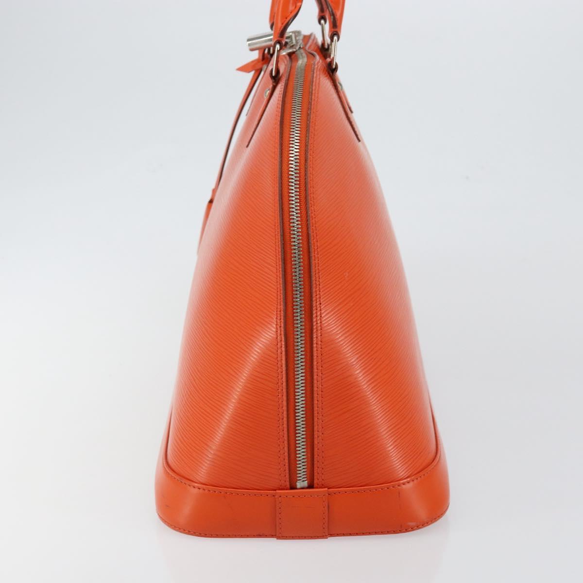 LOUIS VUITTON Epi Alma GM Hand Bag Orange Pimon M40633 LV Auth 145834